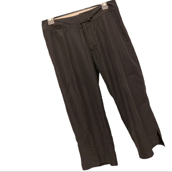 PATAGONIA Pants Cropped Outdoor Gear Black 6 - Picture 2 of 6